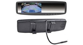 Monitor rearview mirror 4.3 inch universal (Item #: RV4339)