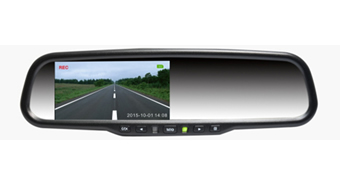 Monitor with MIRROR LINK & FHD DVR & bluetooth (Item #: D30-RV431)